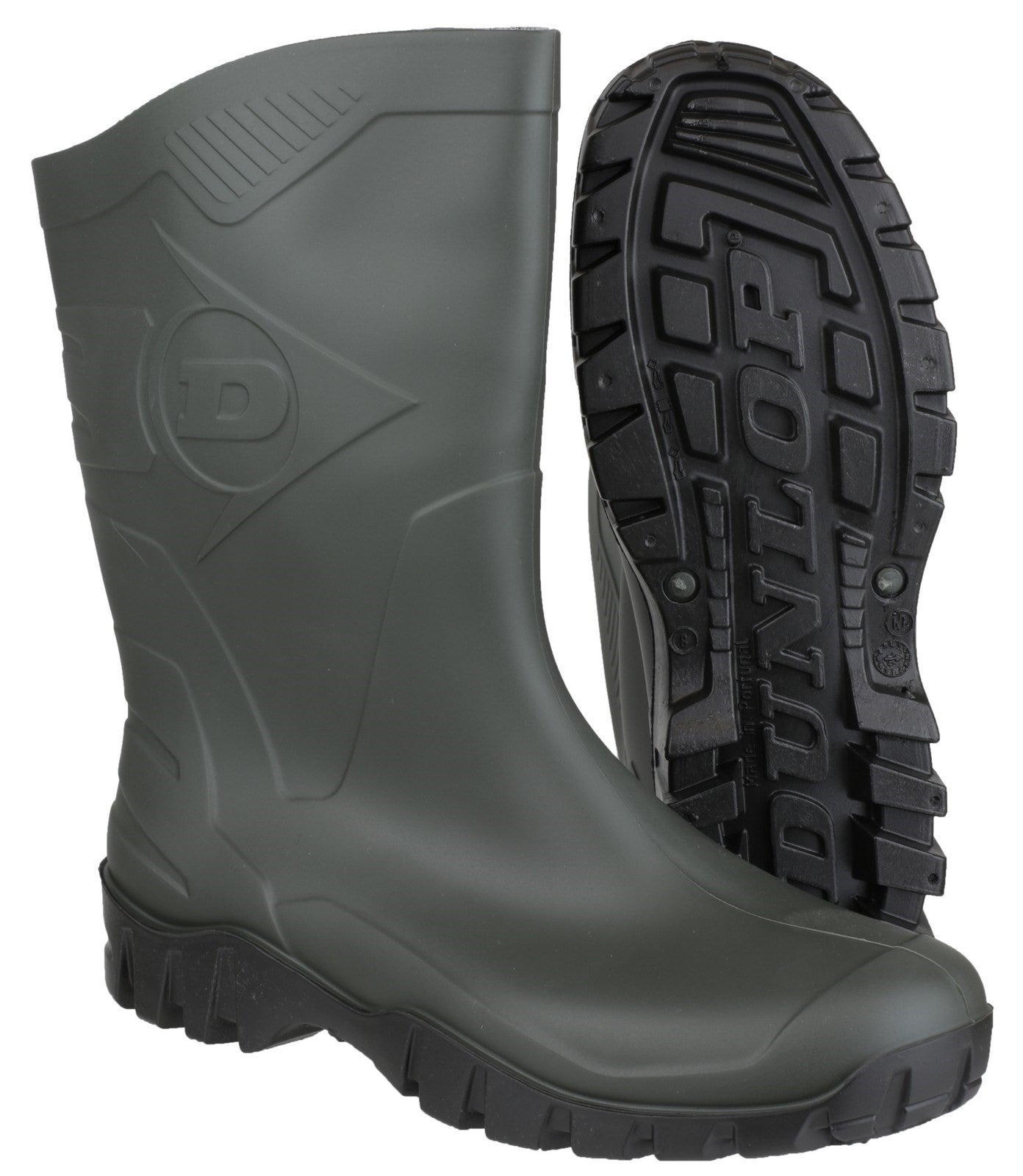 Dunlop Dee Mid-Calf Wellington Boots Dunlop