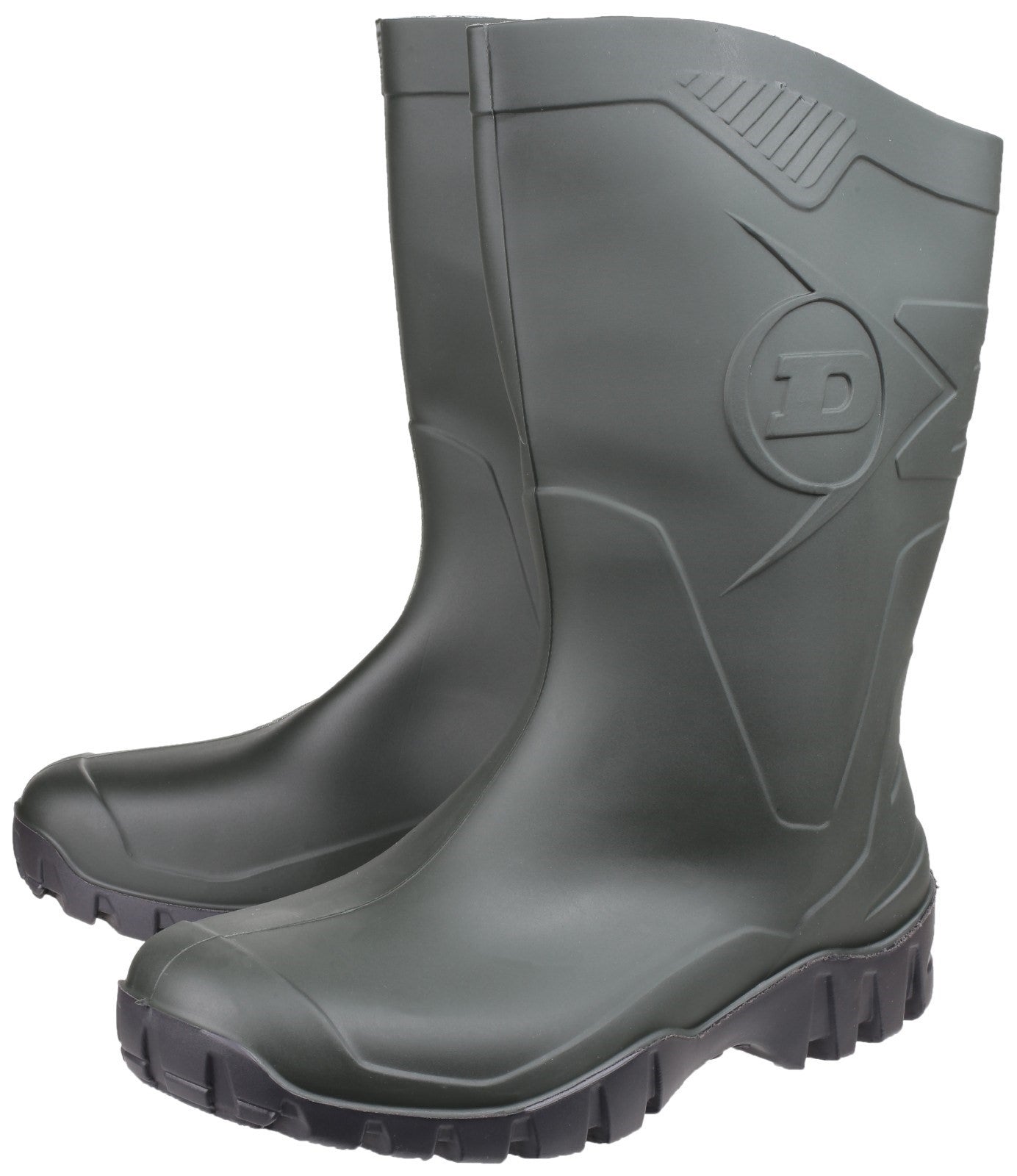 Dunlop Dee Mid-Calf Wellington Boots Dunlop