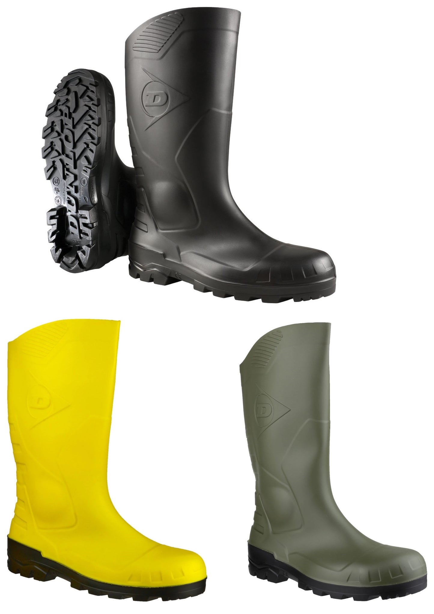 Dunlop Devon Full Safety Wellington Boots Dunlop