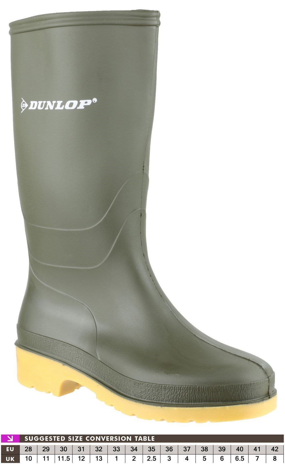 Dunlop Dull Kids Wellington Boots Dunlop