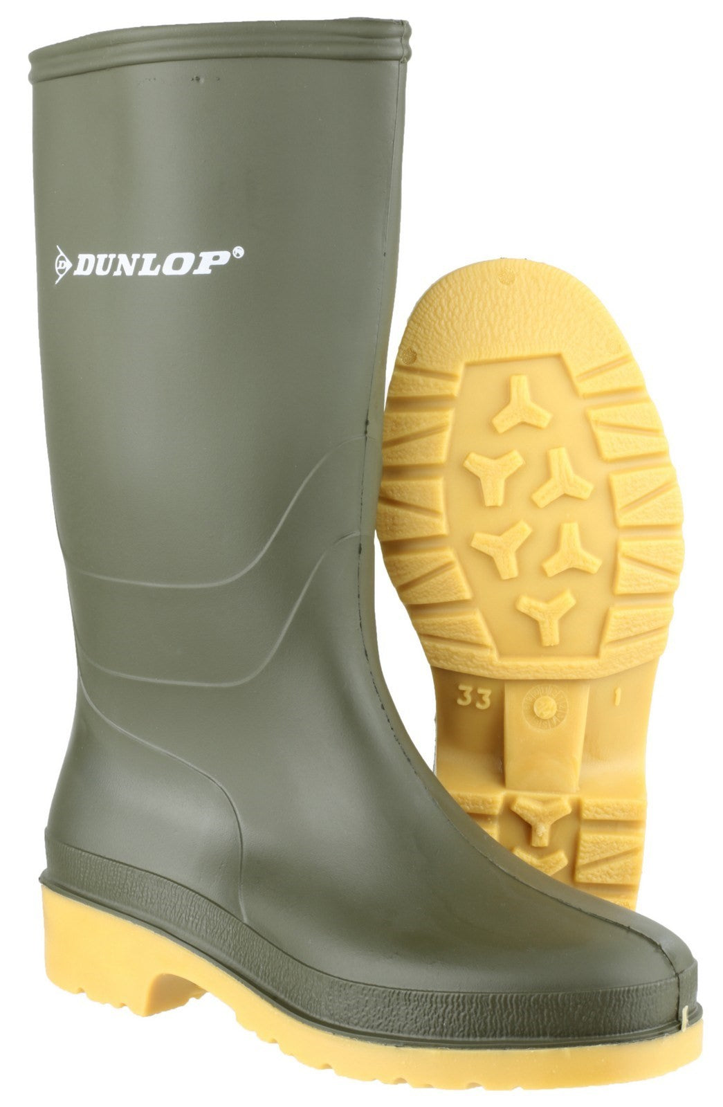 Dunlop Dull Kids Wellington Boots Dunlop