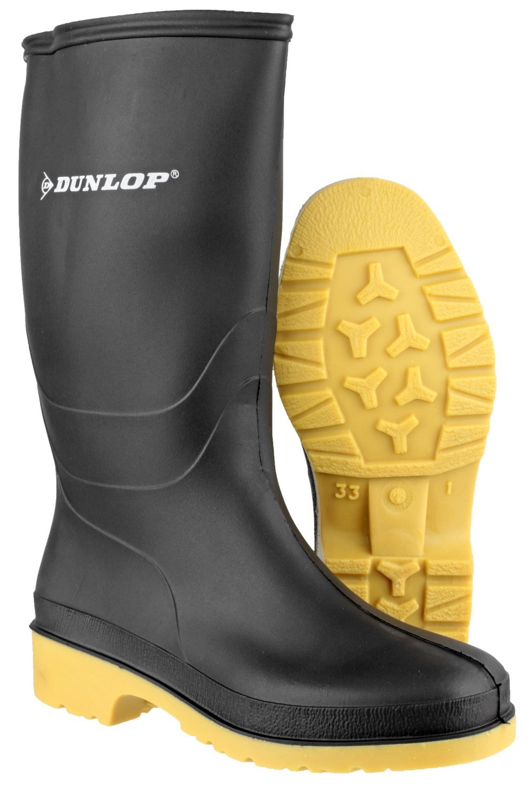 Dunlop Dull Kids Wellington Boots Dunlop