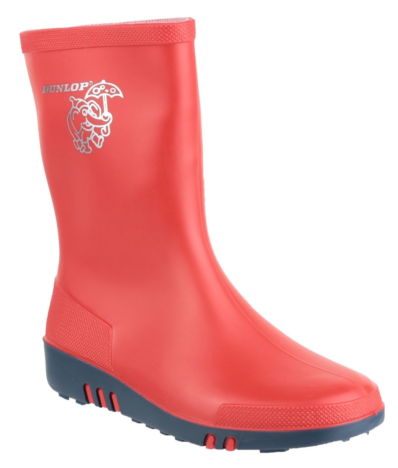 Dunlop Mini Elephant Kids Waterproof Wellington Boots Dunlop