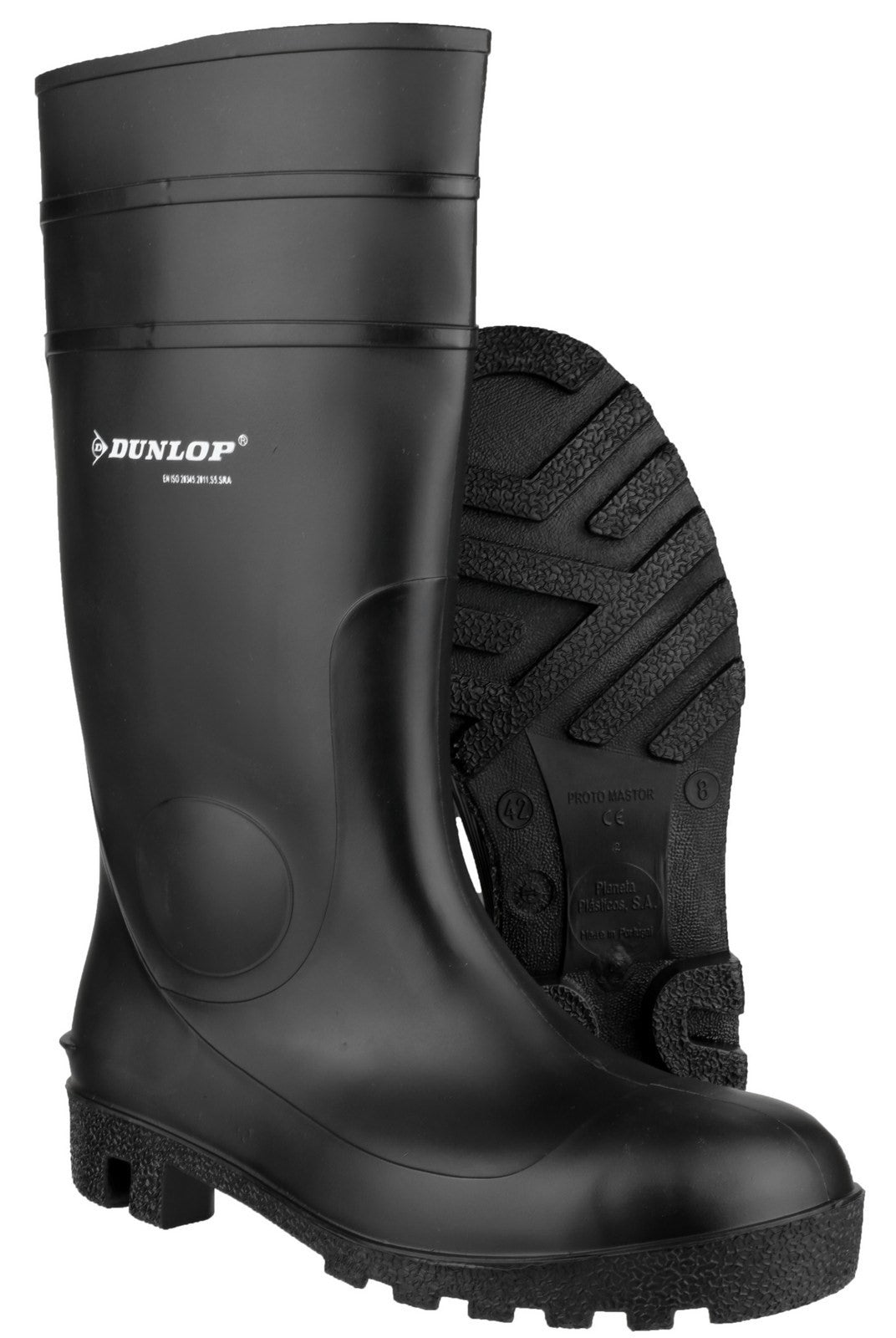 Unisex Dunlop Protomastor Mens Waterproof Safety Wellington Boots Sizes 3 to 13 Dunlop
