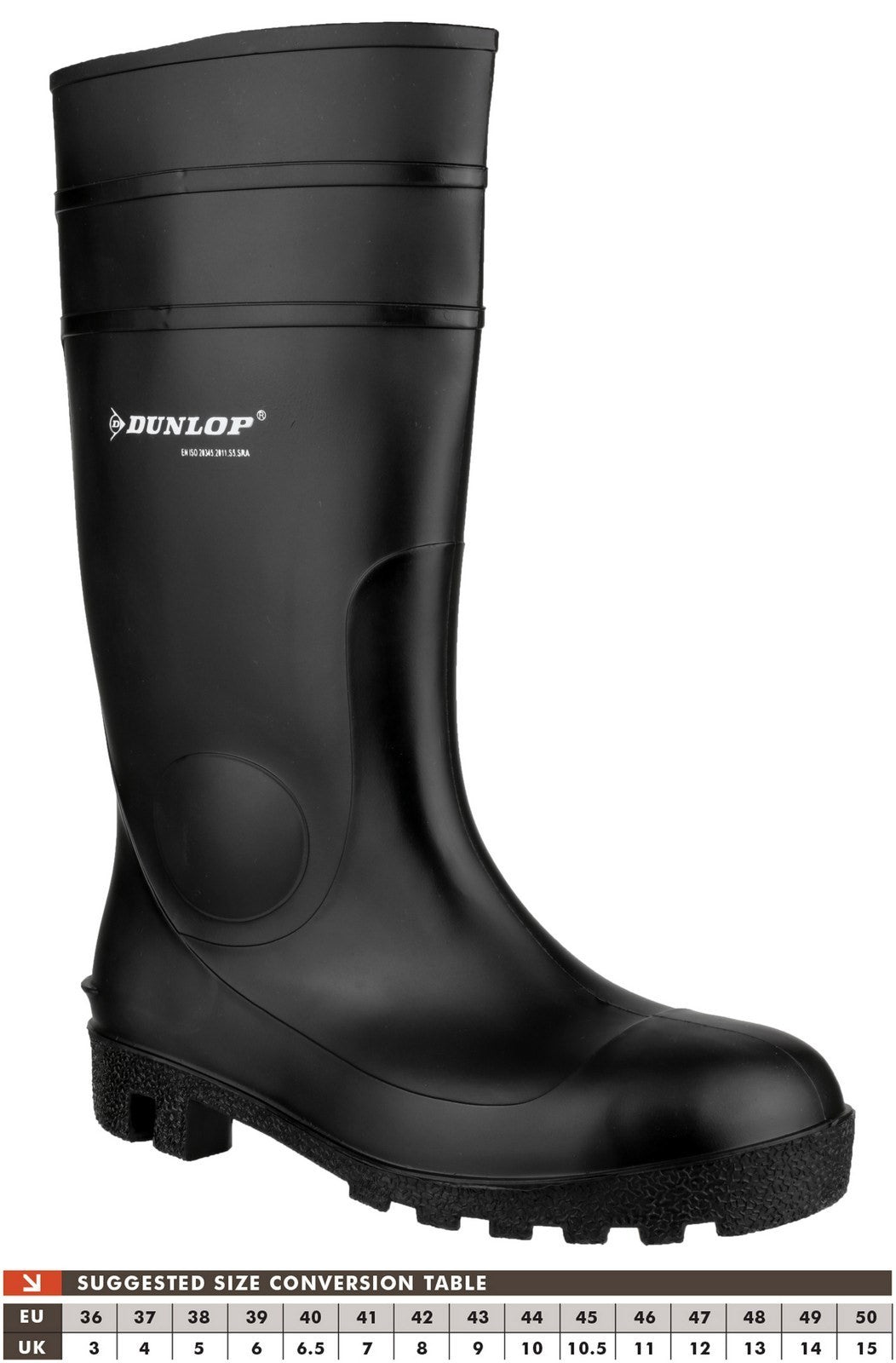 Unisex Dunlop Protomastor Mens Waterproof Safety Wellington Boots Sizes 3 to 13 Dunlop