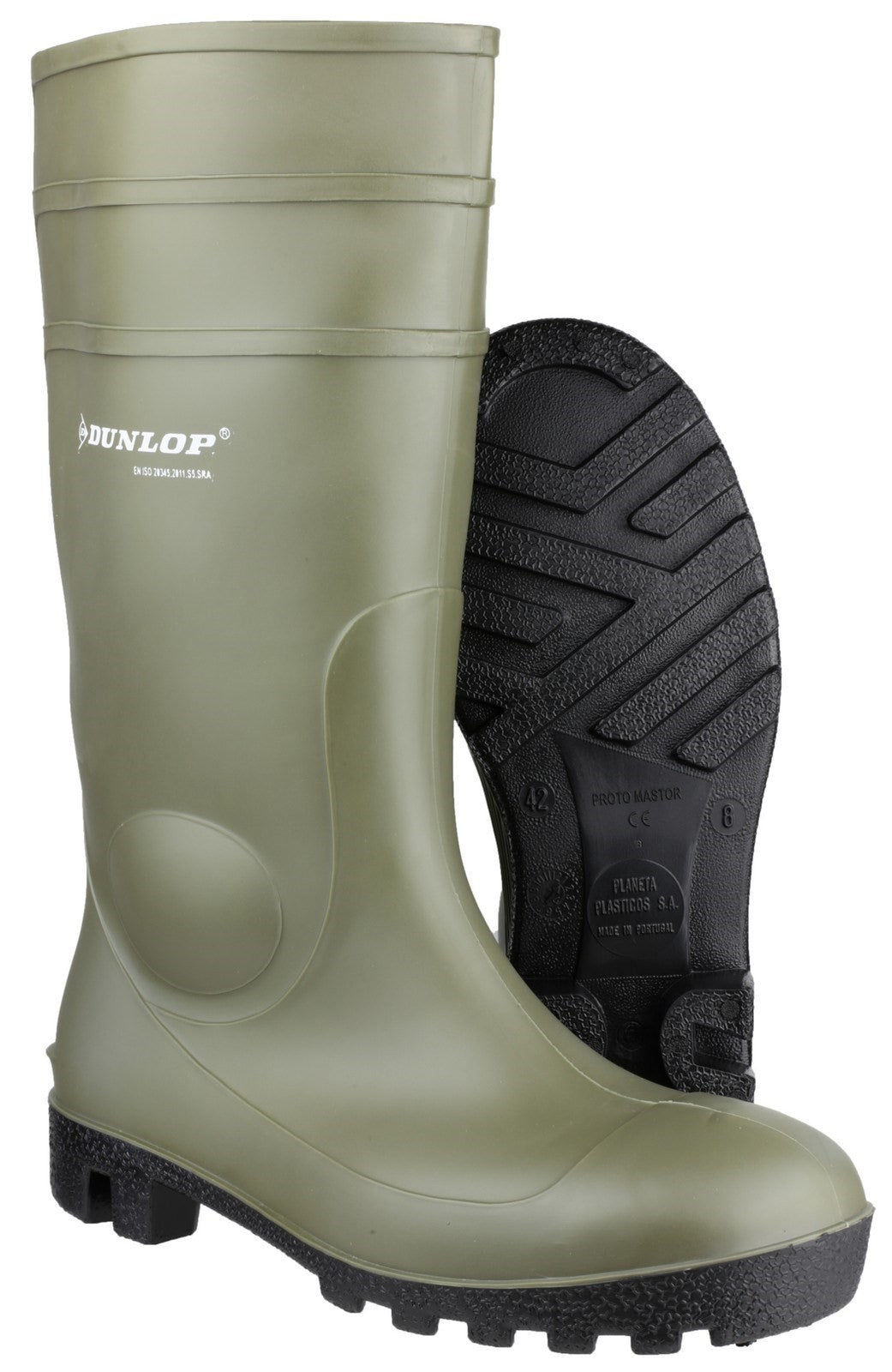 Unisex Dunlop Protomastor Mens Waterproof Safety Wellington Boots Sizes 3 to 13 Dunlop