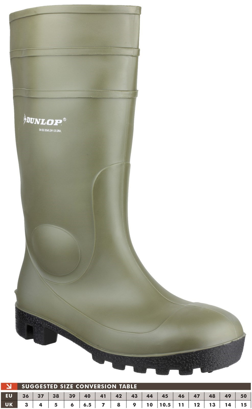 Unisex Dunlop Protomastor Mens Waterproof Safety Wellington Boots Sizes 3 to 13 Dunlop