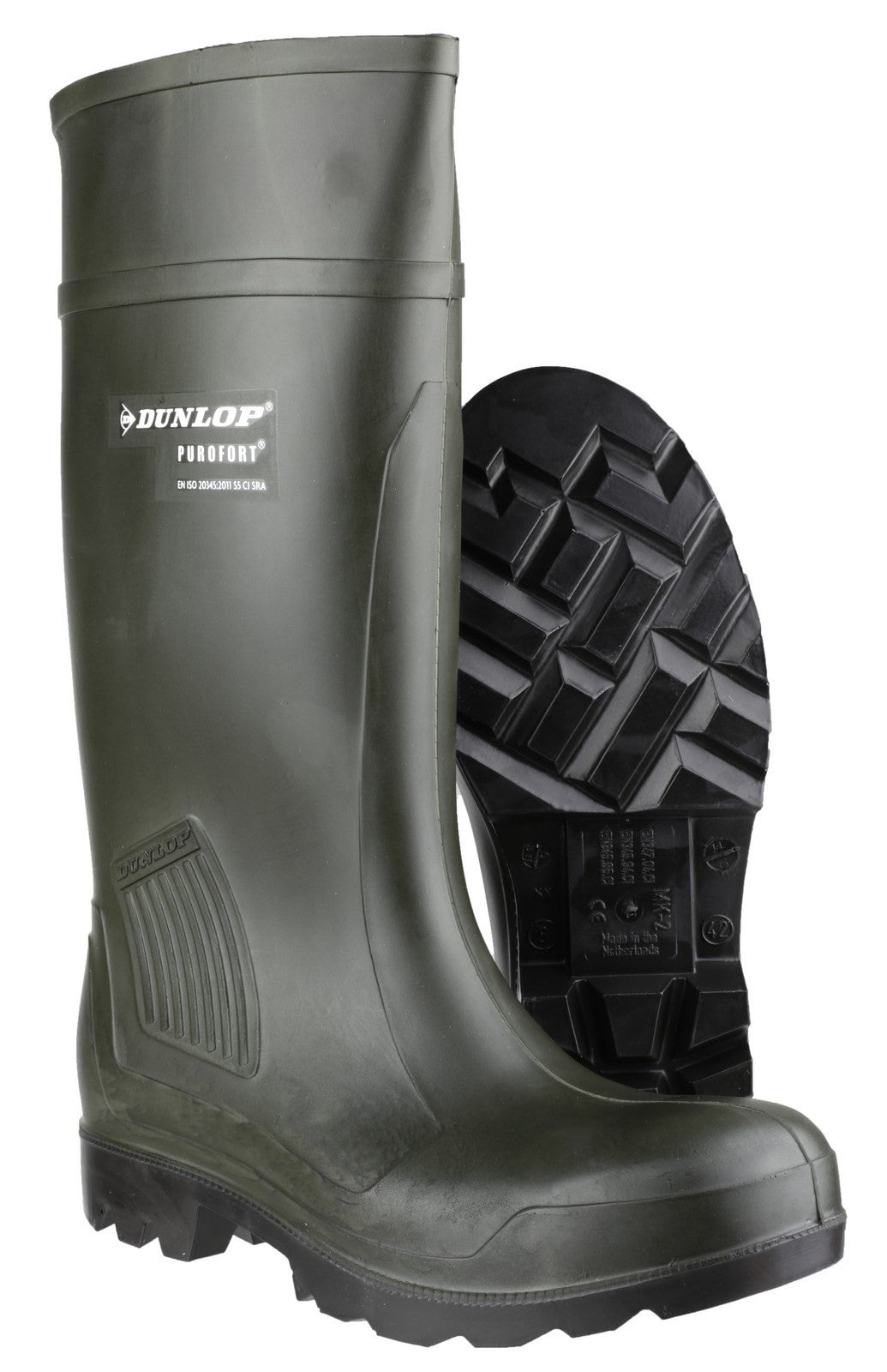 Dunlop Purofort Professional Full Safety Wellington Boots Dunlop