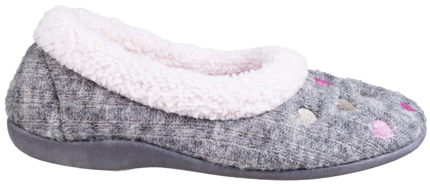 Fleet & Foster Alaska Slip On Classic Ladies Slippers Fleet & Foster