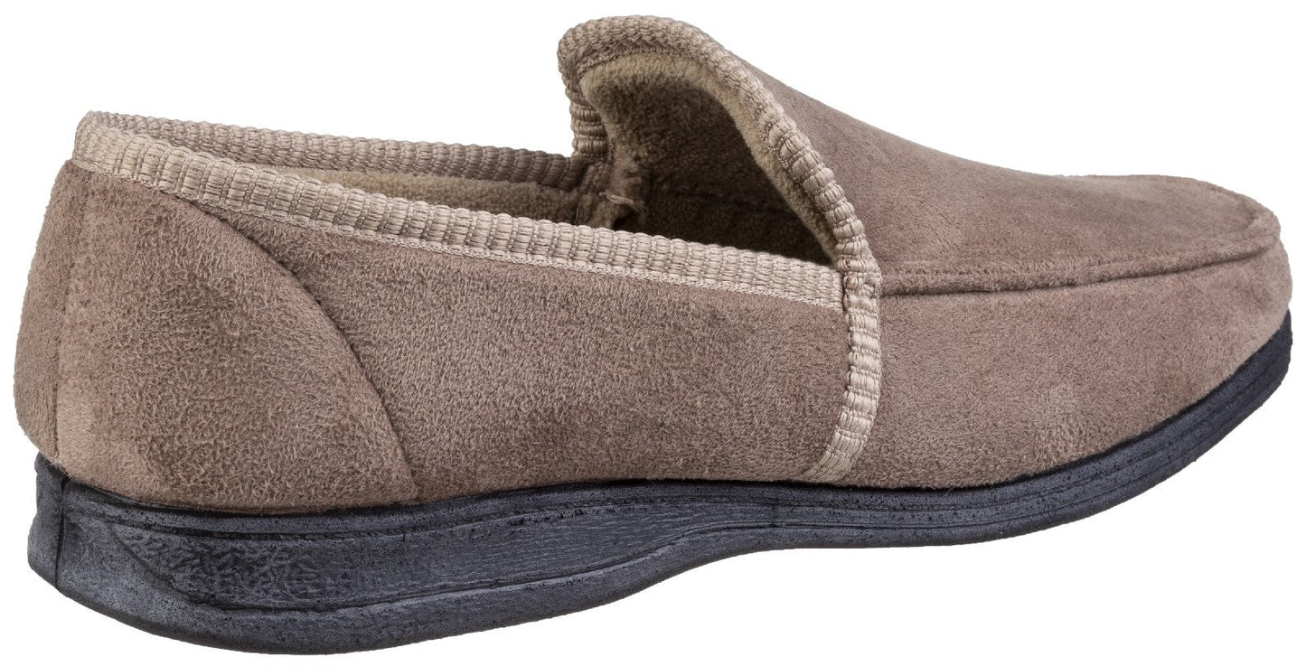 Fleet & Foster Dakis Slip On Slipper Classic Mens Slippers Fleet & Foster