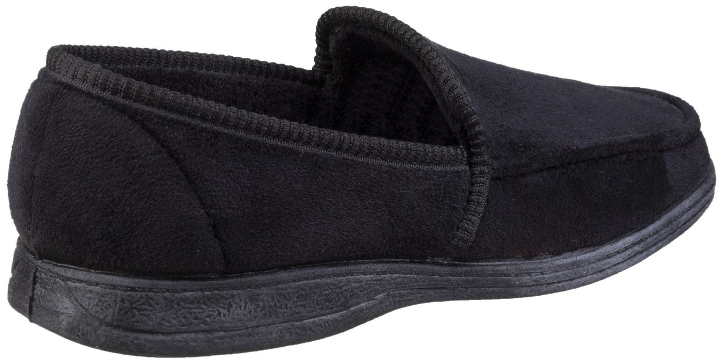 Fleet & Foster Dakis Slip On Slipper Classic Mens Slippers Fleet & Foster