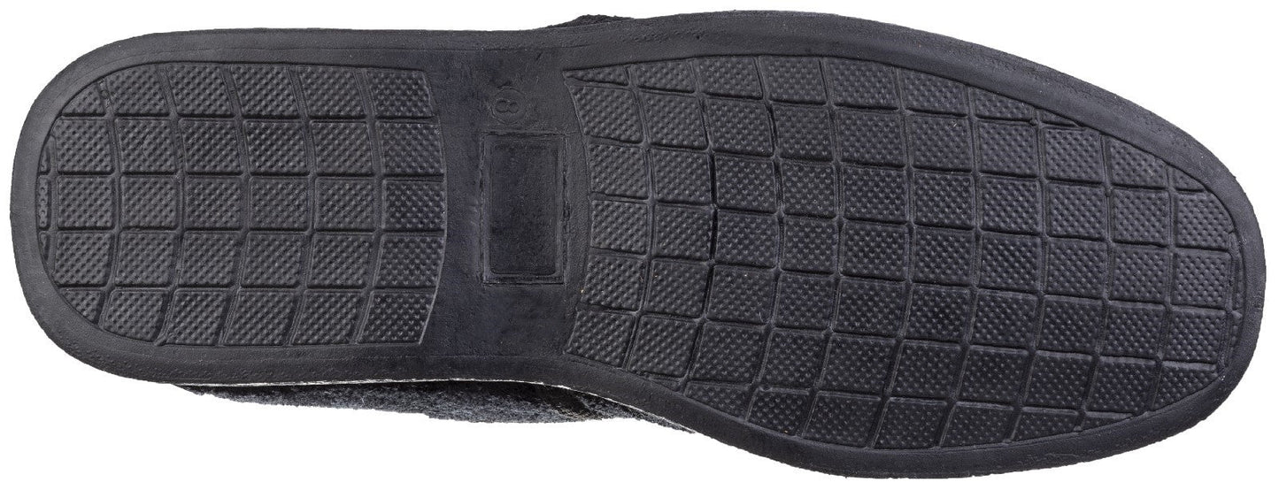 Fleet & Foster Dakis Slip On Slipper Classic Mens Slippers Fleet & Foster