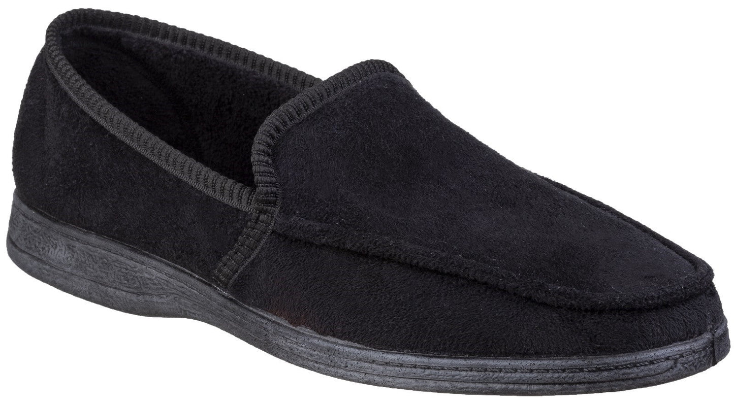 Fleet & Foster Dakis Slip On Slipper Classic Mens Slippers Fleet & Foster