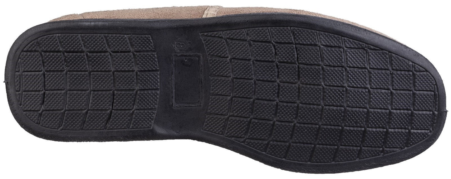 Fleet & Foster Dakis Slip On Slipper Classic Mens Slippers Fleet & Foster