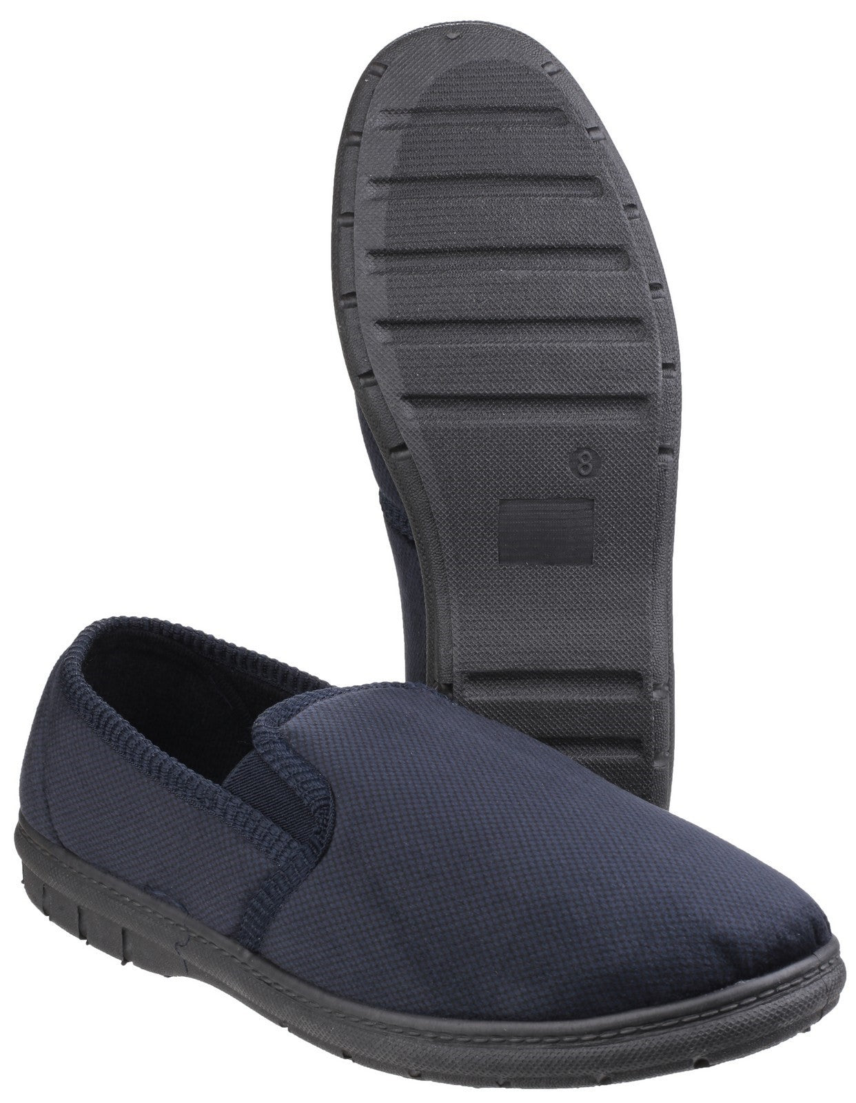 Fleet & Foster John Twin Gusset Slippers Fleet & Foster