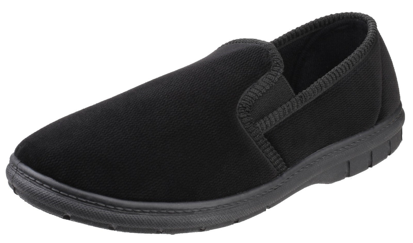 Fleet & Foster John Twin Gusset Slippers Fleet & Foster