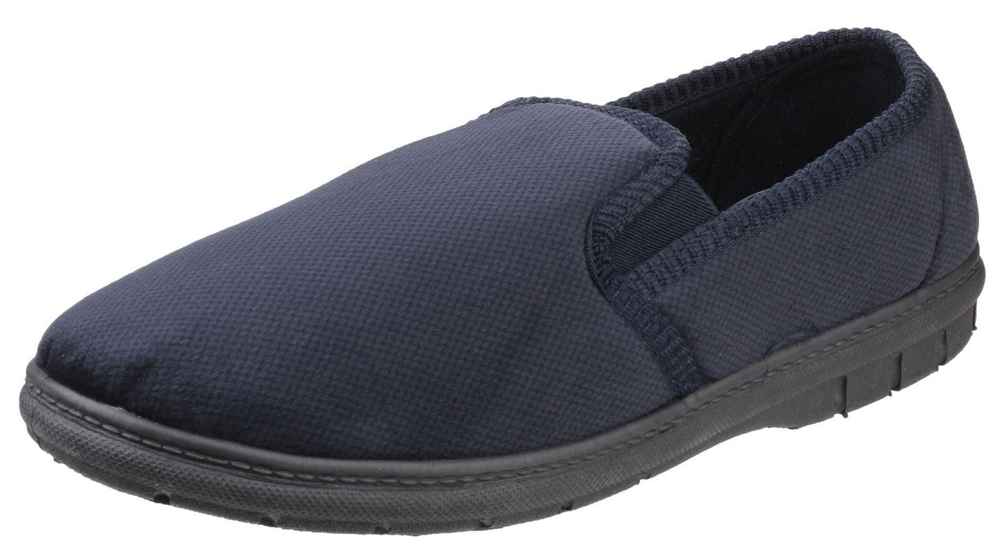 Fleet & Foster John Twin Gusset Slippers Fleet & Foster