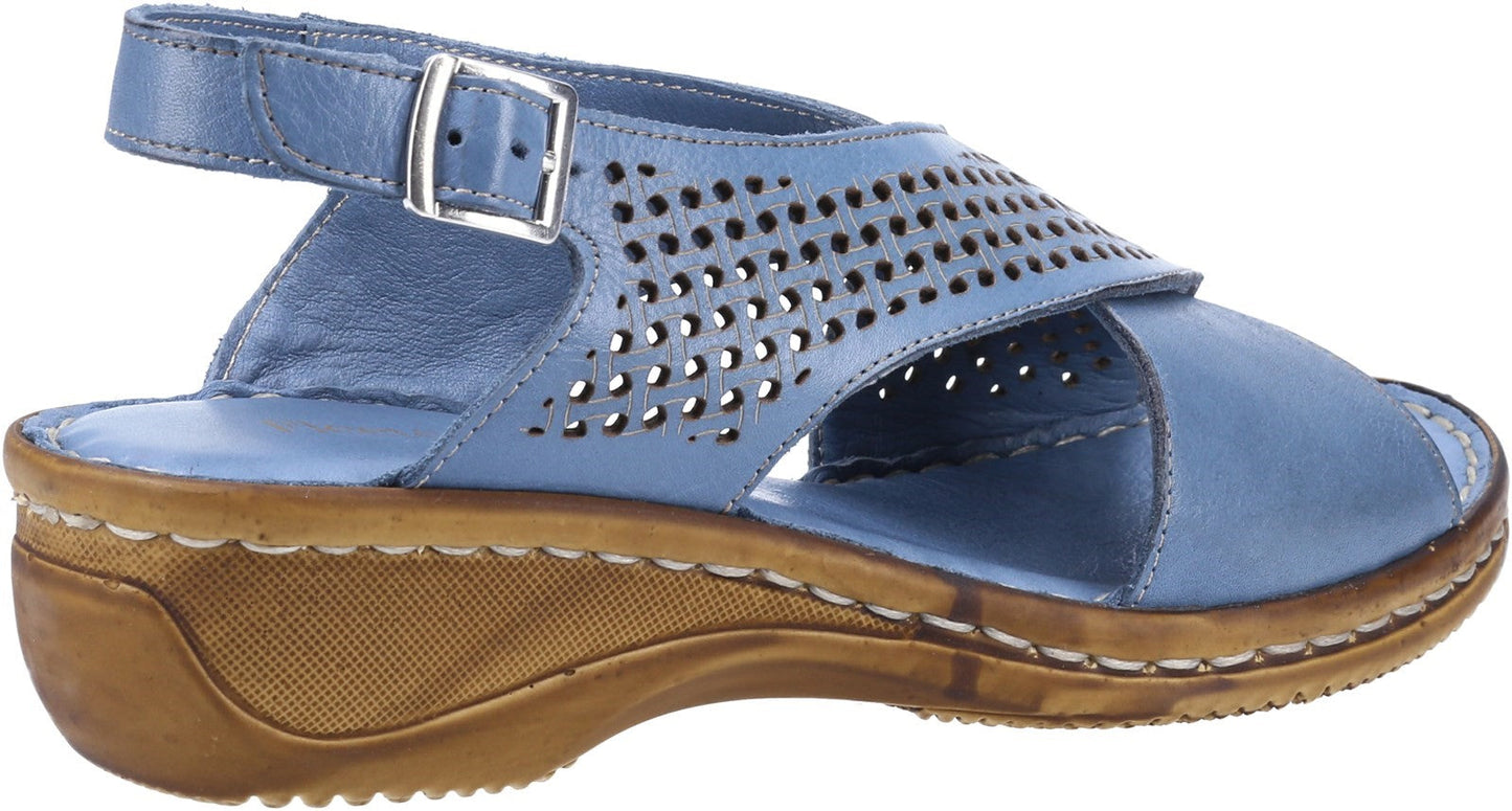Fleet & Foster Judith Open Toe Sandal Sandal Ladies Summer Fleet & Foster
