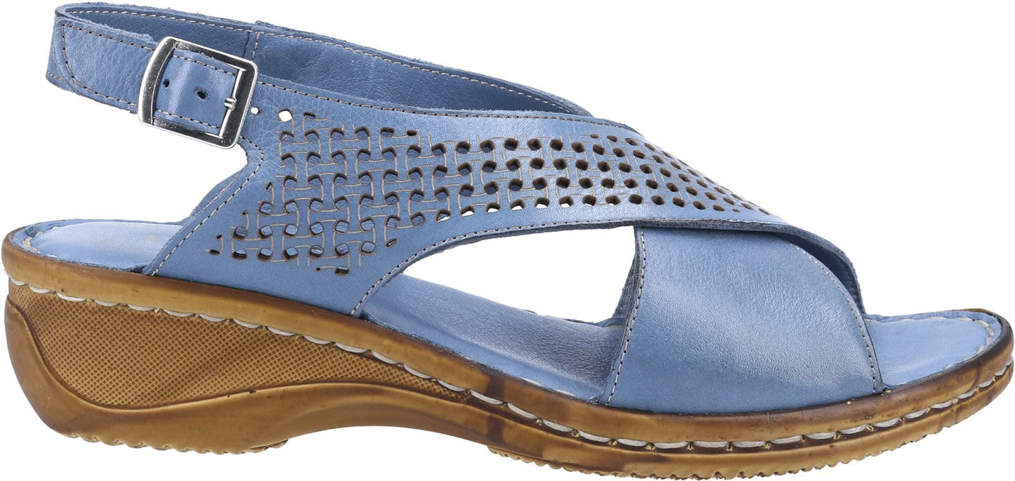 Fleet & Foster Judith Open Toe Sandal Sandal Ladies Summer Fleet & Foster