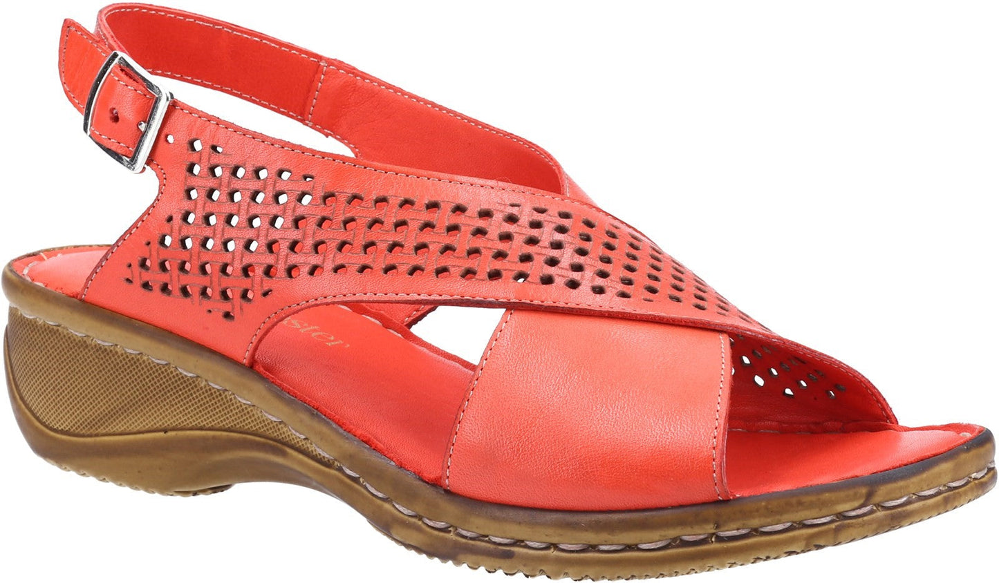 Fleet & Foster Judith Open Toe Sandal Sandal Ladies Summer Fleet & Foster