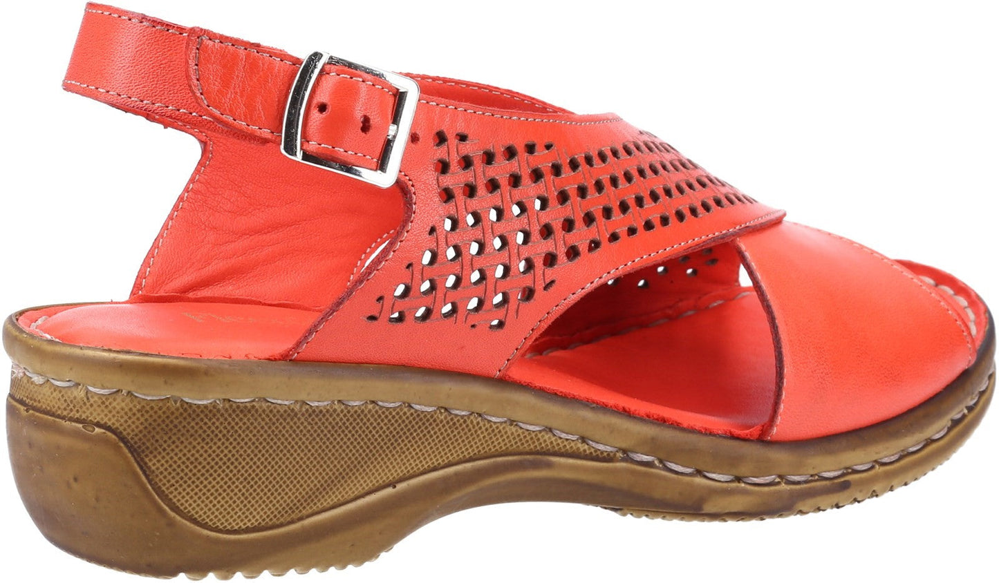 Fleet & Foster Judith Open Toe Sandal Sandal Ladies Summer Fleet & Foster