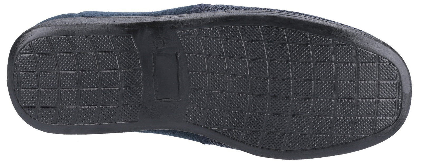 Fleet & Foster Tim Twin Gusset Classic Mens Slippers Mirak