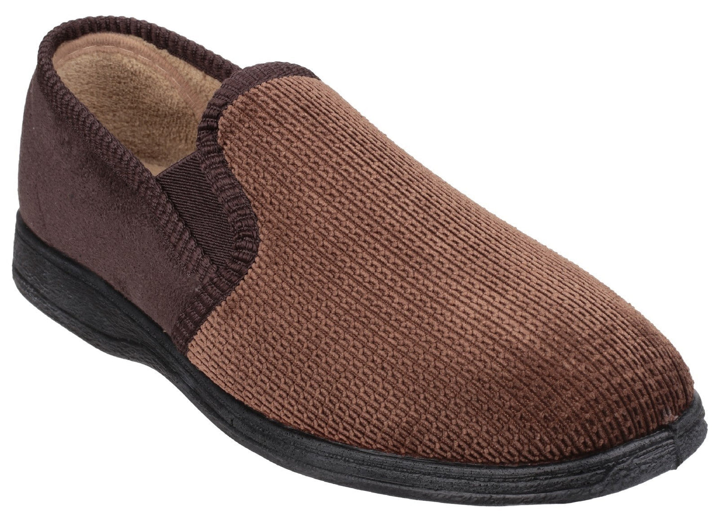 Fleet & Foster Tim Twin Gusset Classic Mens Slippers Mirak