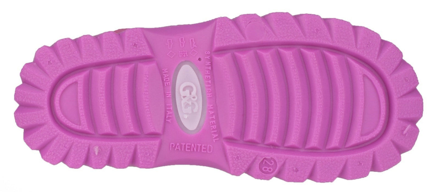 Flurry Junior Warmlined Wellingtons Boots Flurry