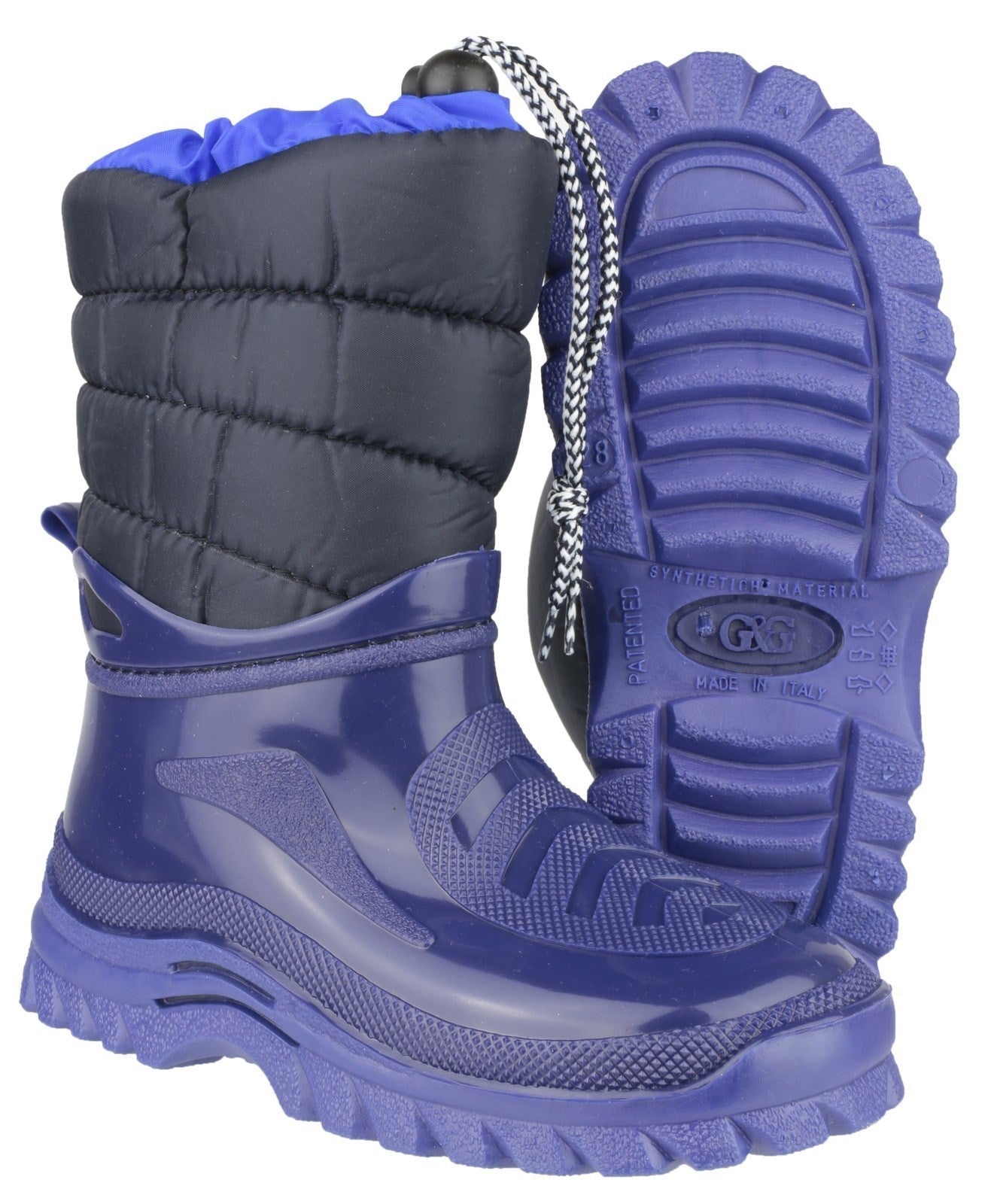Flurry Junior Warmlined Wellingtons Boots Flurry