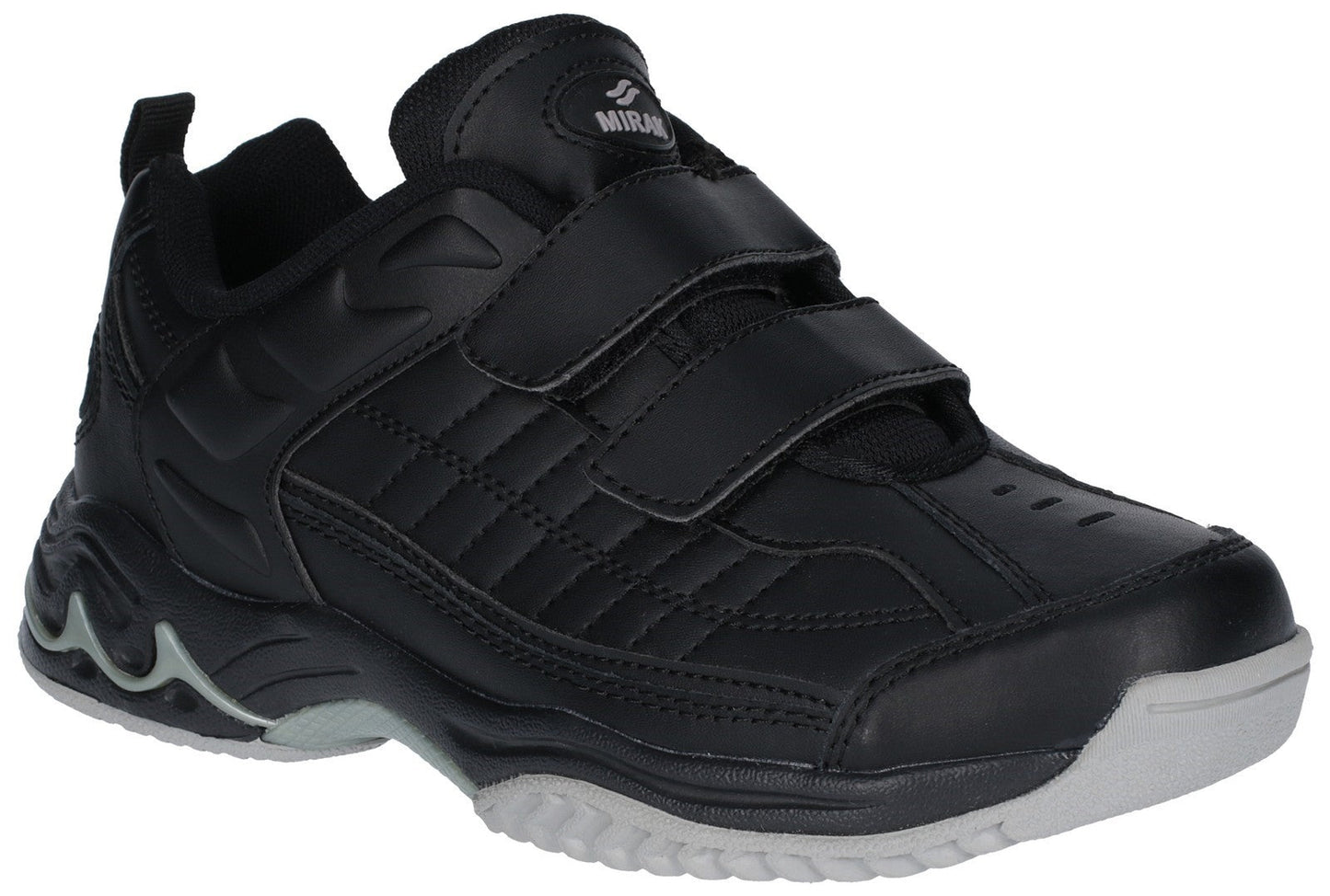 Mirak Contender Touch Fastening Kids Trainers Mirak