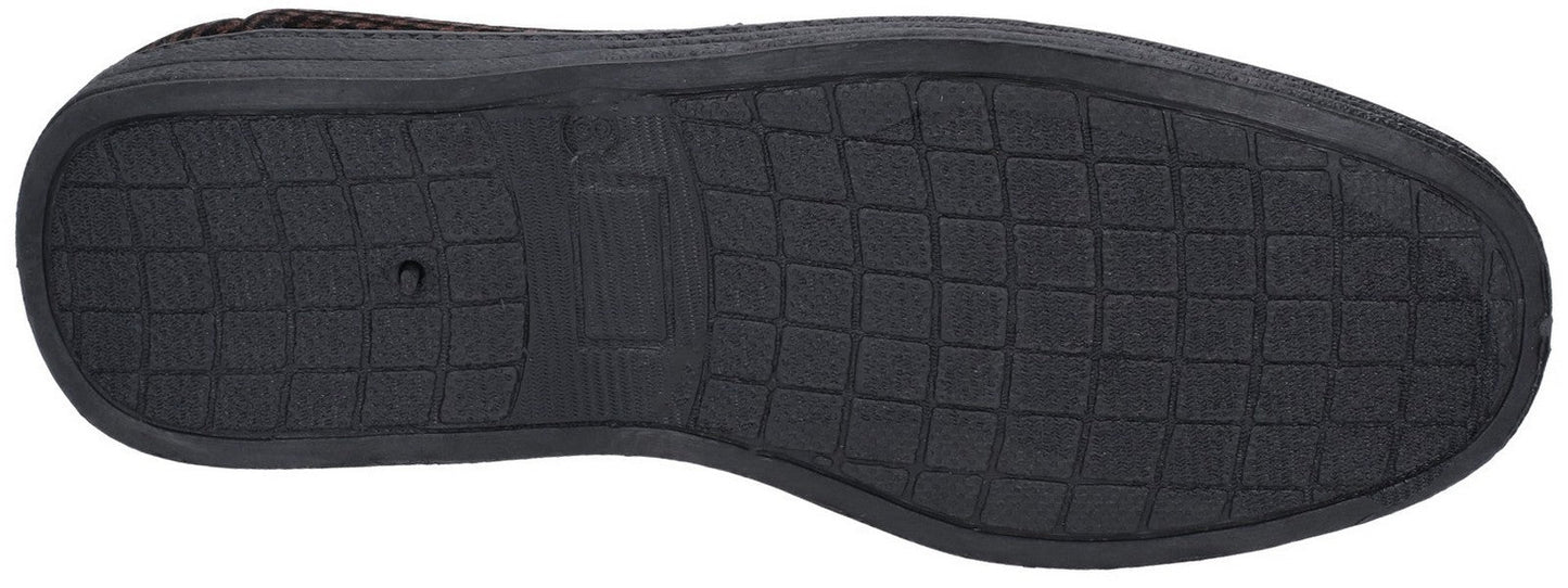 Mirak Highbury Twin Gusset Slipper Classic Mens Slippers Mirak