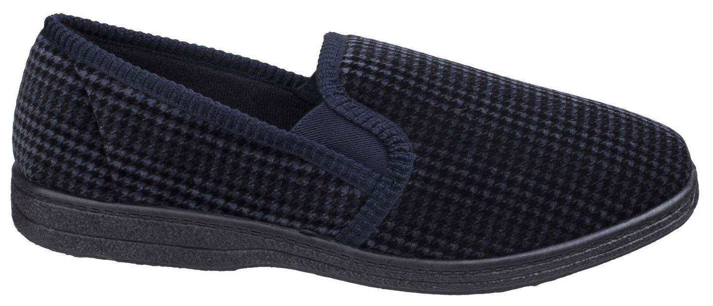 Mirak Highbury Twin Gusset Slipper Classic Mens Slippers Mirak
