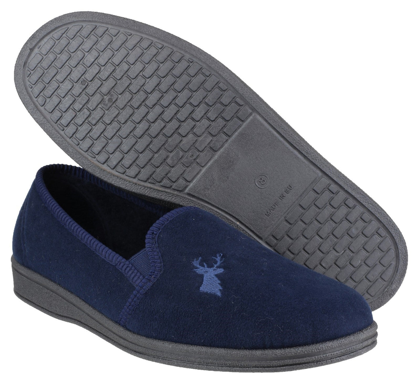 Mirak Stag Classic Slip On Mens Slippers Mirak