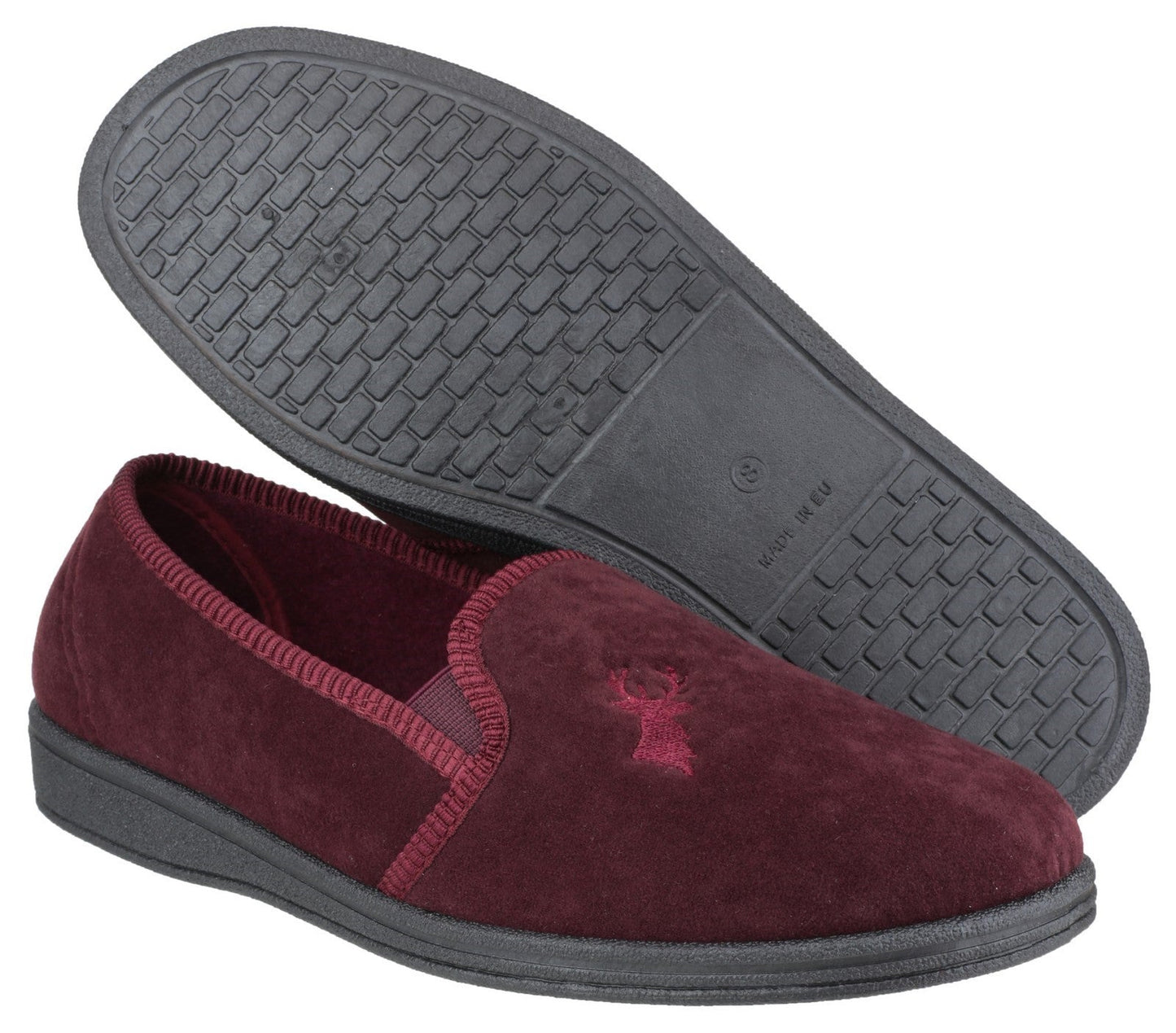 Mirak Stag Classic Slip On Mens Slippers Mirak
