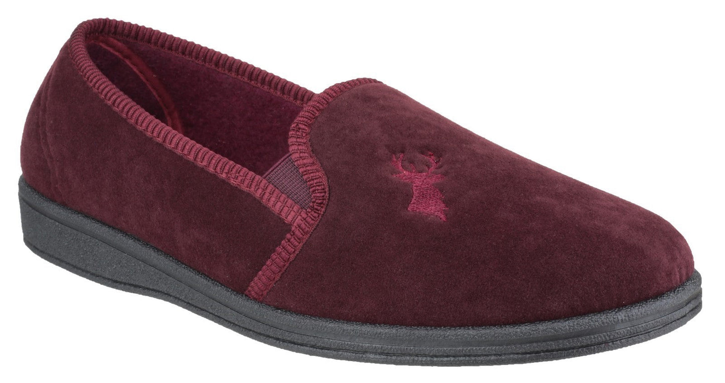 Mirak Stag Classic Slip On Mens Slippers Mirak