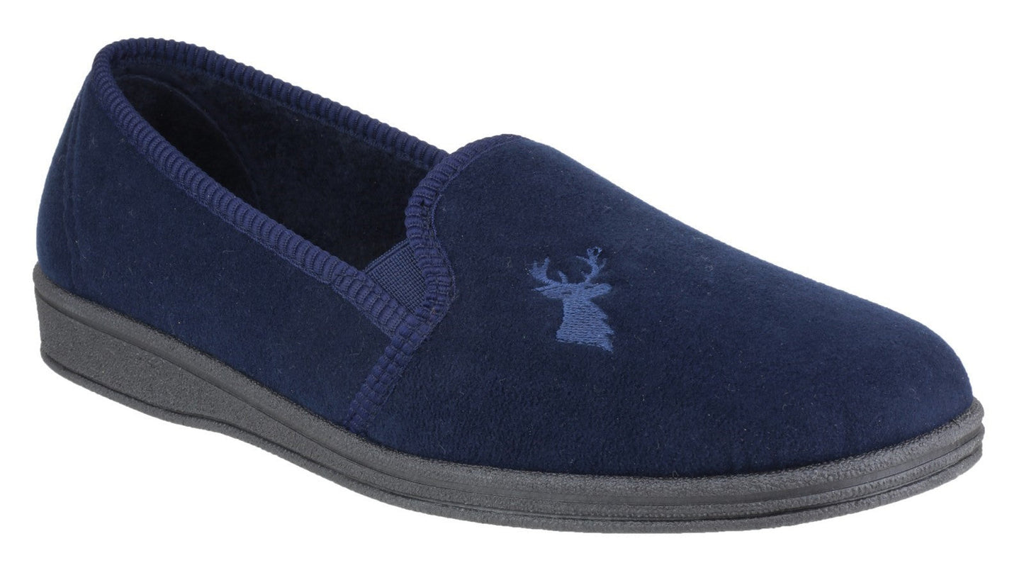 Mirak Stag Classic Slip On Mens Slippers Mirak