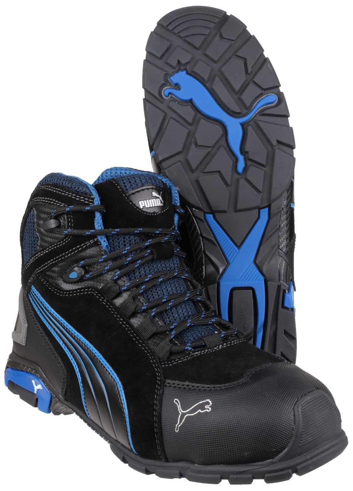 Puma Rio Mid Mens Aluminium Toe Cap Safety Boots Puma Safety
