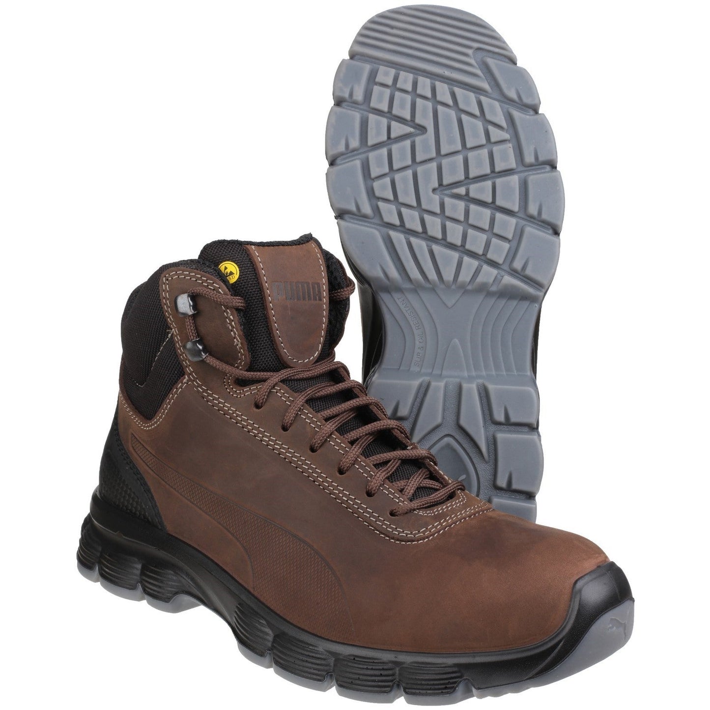 Puma Condor Mid Steel Toe Cap Mens Safety Boots Puma Safety