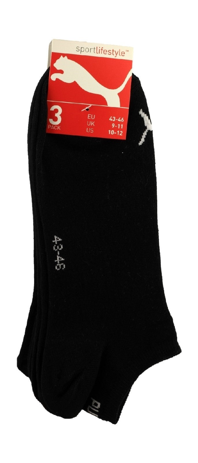 Puma Sneaker Socks 3 Pack UK 9-11 Puma