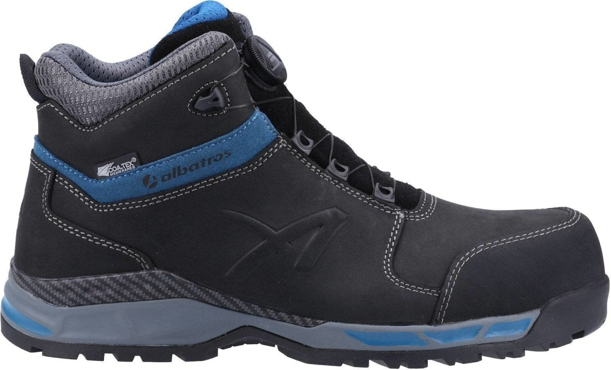 Albatros Tofane CTX Mid S3 Fiberglass Toe Cap Mens Safety Boots Albatros