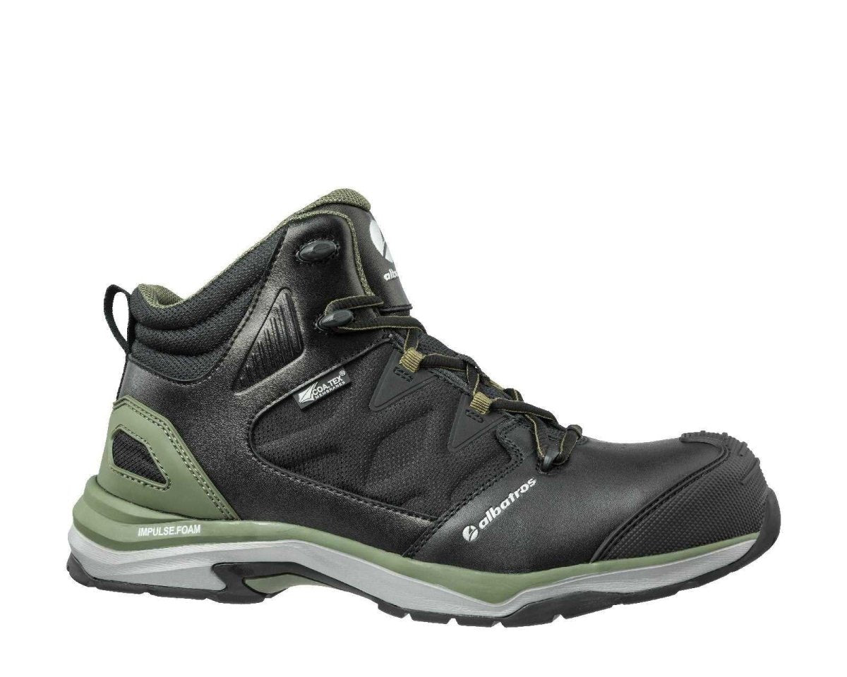 Albatros Ultratrail Olive CTX Mid Mens Safety Boots Albatros