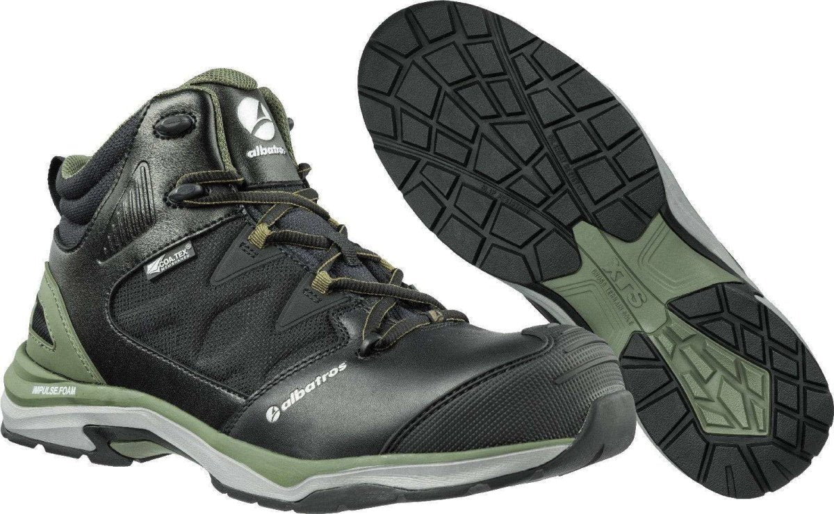 Albatros Ultratrail Olive CTX Mid Mens Safety Boots Albatros