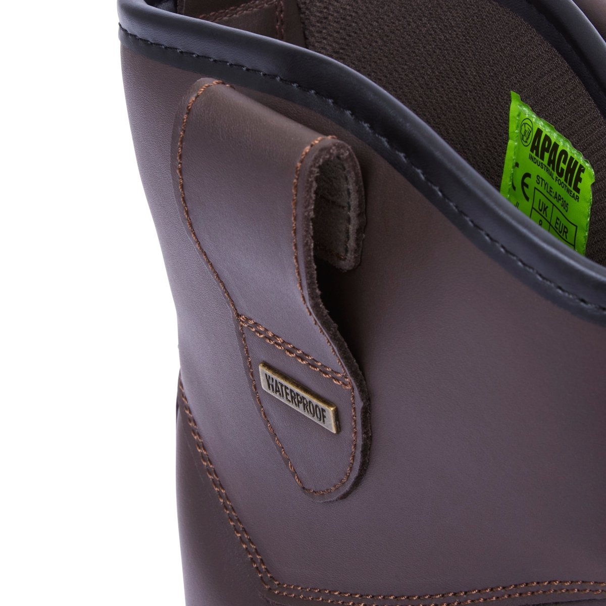 Apache AP305 Mens Waterproof Steel Toe & Midsole Rigger Boots Apache