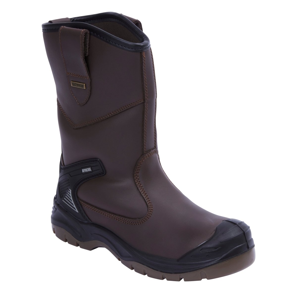 Apache AP305 Mens Waterproof Steel Toe & Midsole Rigger Boots Apache
