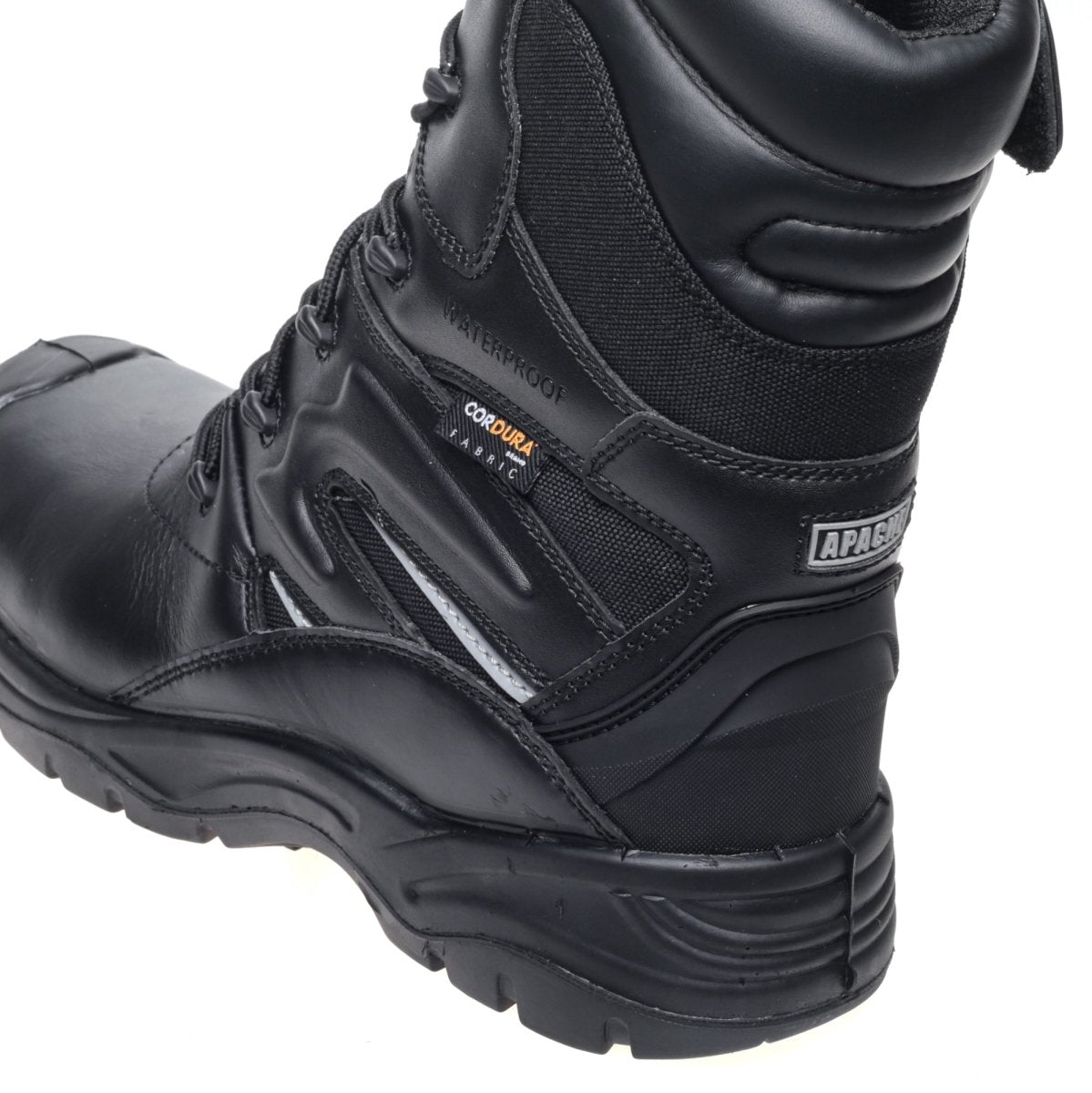 Apache Combat Waterproof High Leg Mens Safety Boots Apache