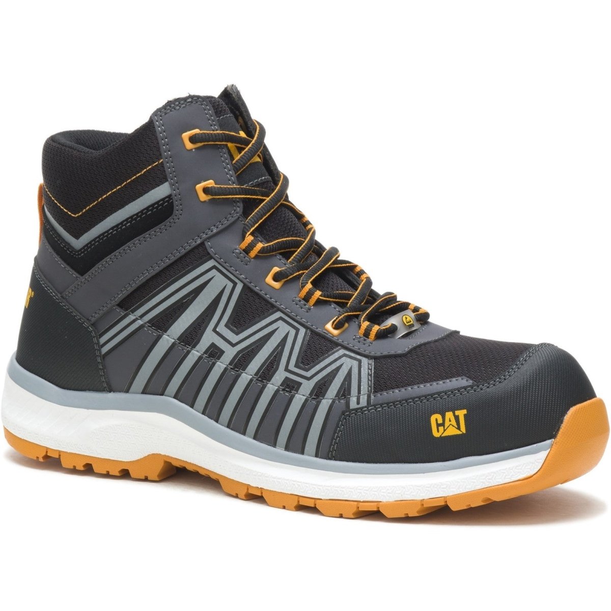 Caterpillar Charge Mid S3 Composite Toe Safety Hiker Boots Caterpillar