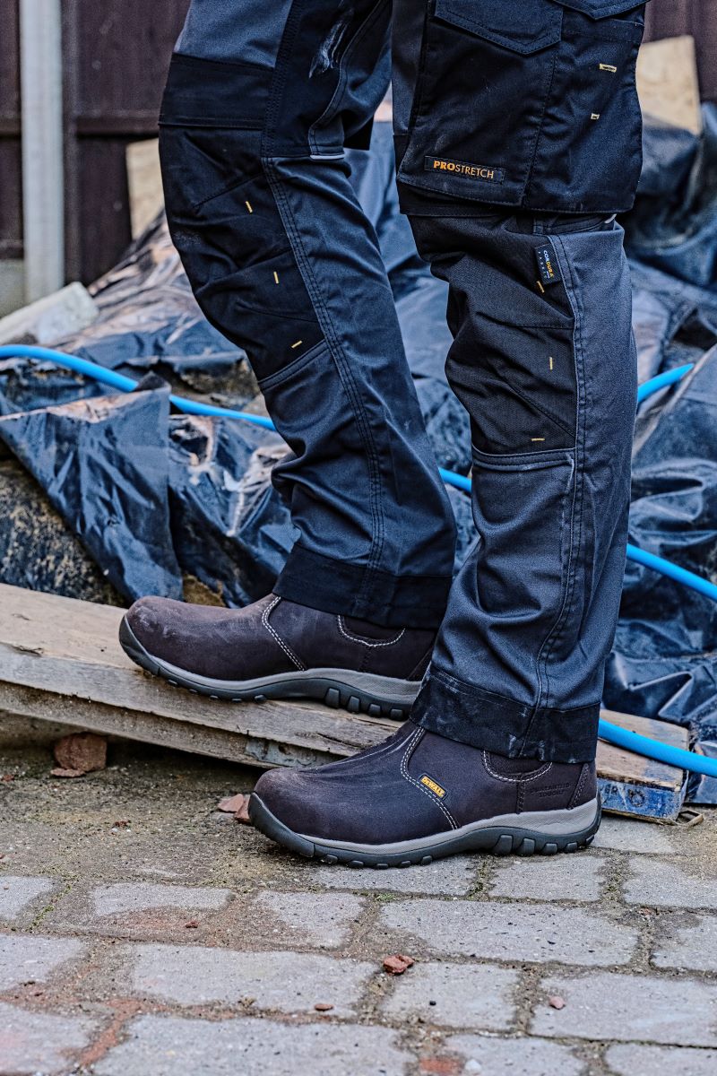 DeWalt Radial Mens Leather Steel Toe Safety Dealer Boots DeWalt