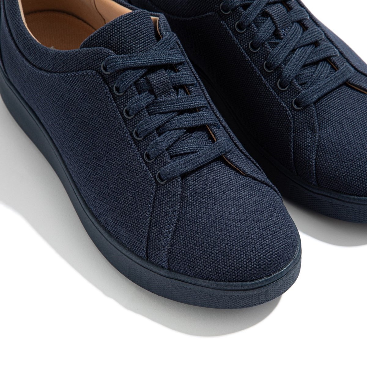 Fitflop Rally Canvas Ladies Trainer Sneakers Fitflop