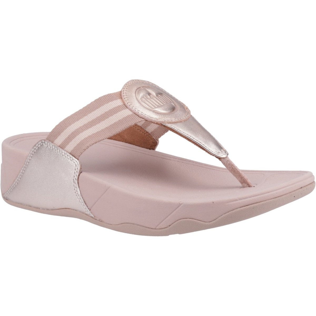 Fitflop Walkstar Wide-Fit T-Post Ladies Summer Sandals Fitflop