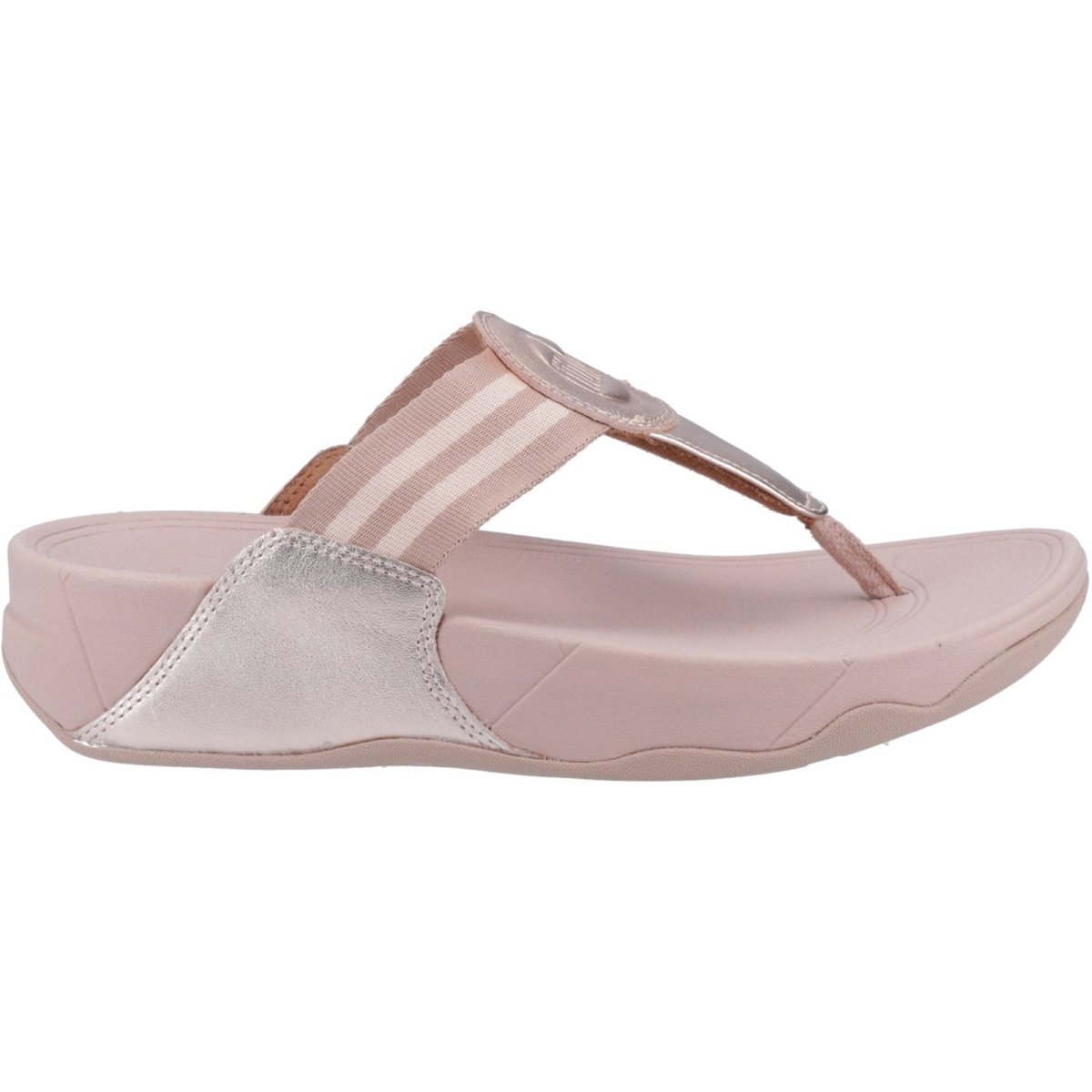 Fitflop Walkstar Wide-Fit T-Post Ladies Summer Sandals Fitflop
